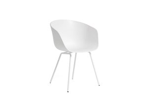 HAY - About a Chair - AAC 26 - Hvide ben + Hvid sæde  